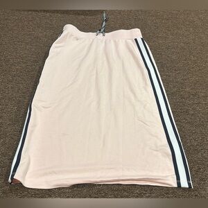 Tommy Hilfiger Pink Pencil Skirt with Navy Stripes